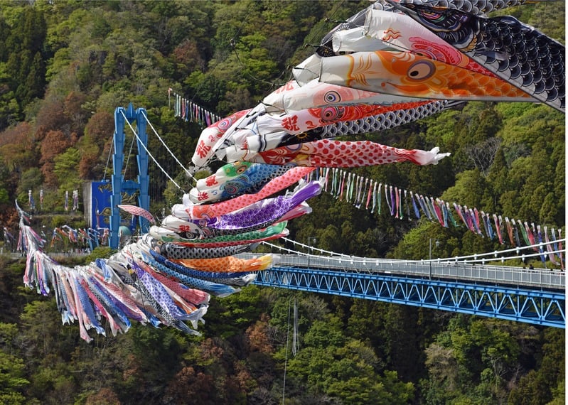 竜神峡鯉のぼりまつり'25
